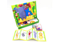 Εκπαιδευτικά παιχνίδια των αστείων παιδιών, καθορισμένες δραστηριότητες μαγνητών παιχνιδιών αντιστοιχιών για τα παιδιά