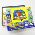 Ταιριάζοντας με παιχνίδι μνήμης καρτών παιδιών, εκπαιδευτικό έγγραφο που μαθαίνει το καθορισμένο επιτραπέζιο παιχνίδι