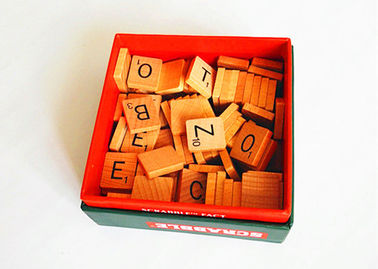 Μαγνήτης ψυγείου Scrabble με ξύλινα μαγνητικά αλφάβητα και αριθμούς 4 Μαθηματικά σύμβολα περιλαμβάνονται