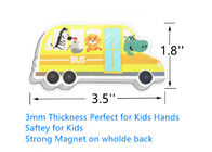 Προσαρμοσμένο σχεδιασμό EVA Foam ψυγείο μαγνήτης Αλφαβήτα Αριθμοί για την προσχολική εκπαίδευση