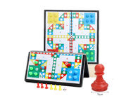 Φορητό μαγνητικό σκάκι ταξιδιού ROHS EN71Folding που τίθεται για τα παιδιά