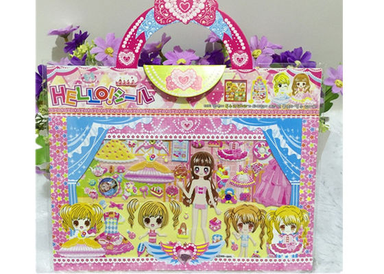 Προσαρμοσμένα 3D φουσκωτά αυτοκόλλητα για παιδιά Ασφαλές και φιλικό προς το περιβάλλον υλικό Διαφορετικά σχήματα και μεγέθη Διαθέσιμα